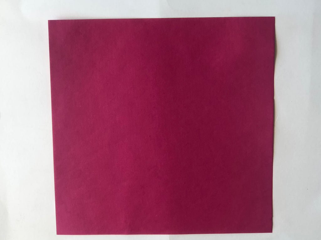 12x12 Handmade Paper - Hot Pink