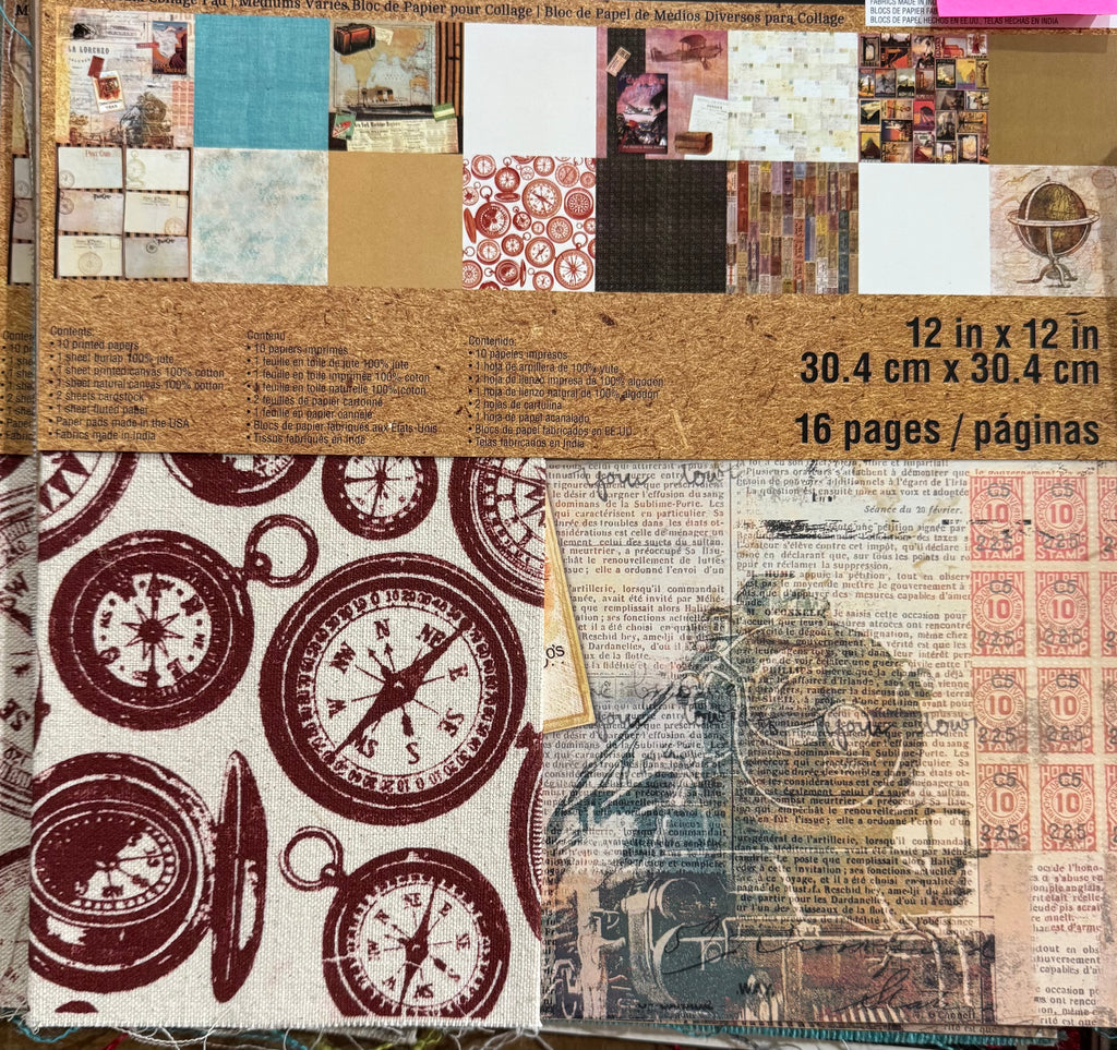 Mix and Match Pad: Vintage Travel