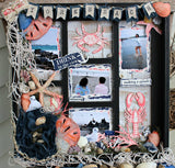 Nautical: Sails and Shells Sampler on Ivory Paper