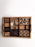 Vino and Ale: Uncorked on Kraft Paper