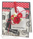 Red and White Mini Dot Rev Paper