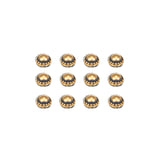 7gypsies Studs: Dome: Antique Brass