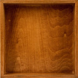 7gypsies 8x8 Shadowbox Insert: Rounds: Stained Wood