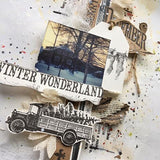 Farmhouse Christmas on Ivory Paper