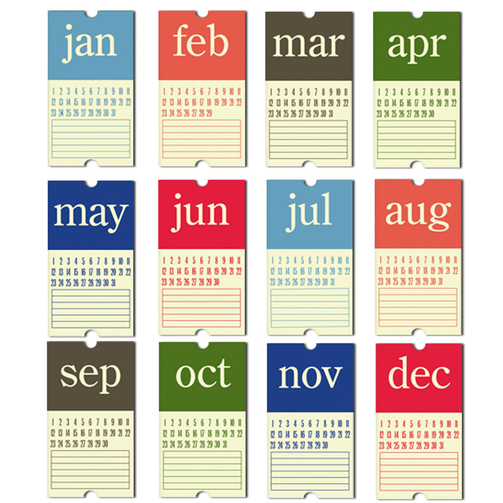 7gypsies Tickets: Calendar (12 pieces)