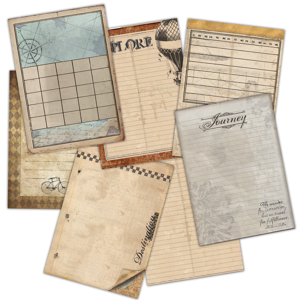 7gypsies Journal Pages: Vintage Travel