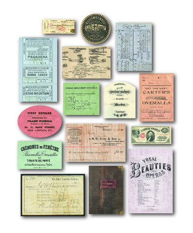 7gypsies Mini Ephemera - Credentials