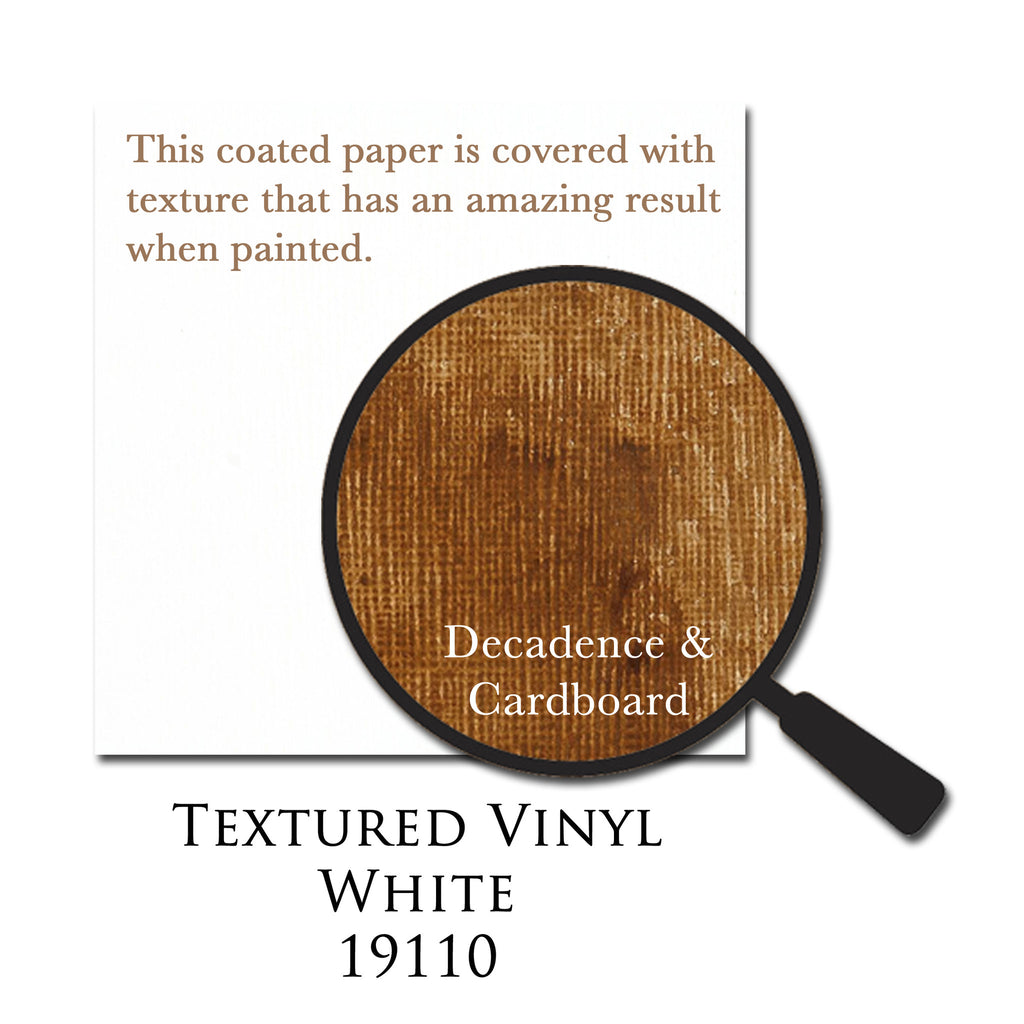 Pure Mistable Paper Textured Vinyl-White