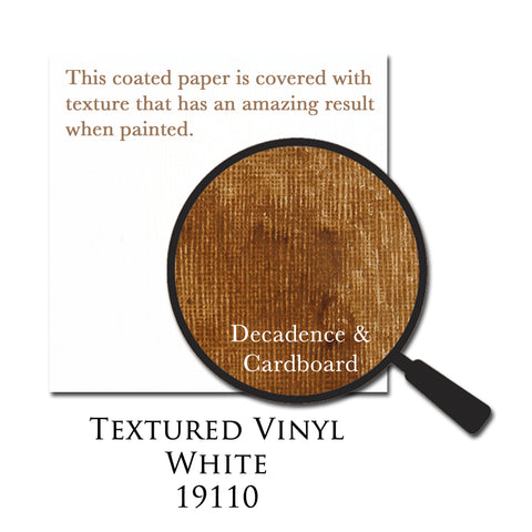 Pure Mistable Paper Textured Vinyl-White