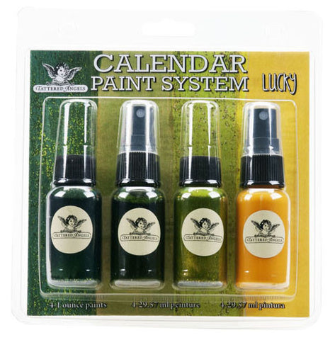 Tattered Angels Calendar Kit Paint System - Lucky