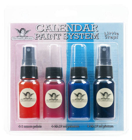 Tattered Angels Calendar Kit Paint System - Little Steps