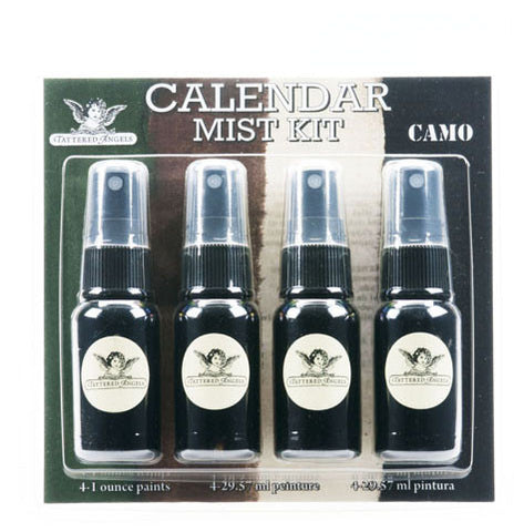 Tattered Angels Calendar Mist Kit - Camo