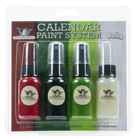 Tattered Angels Calendar Kit Paint System - Jolly