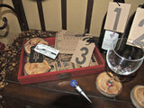 Vino and Ale: Uncorked on Kraft Paper