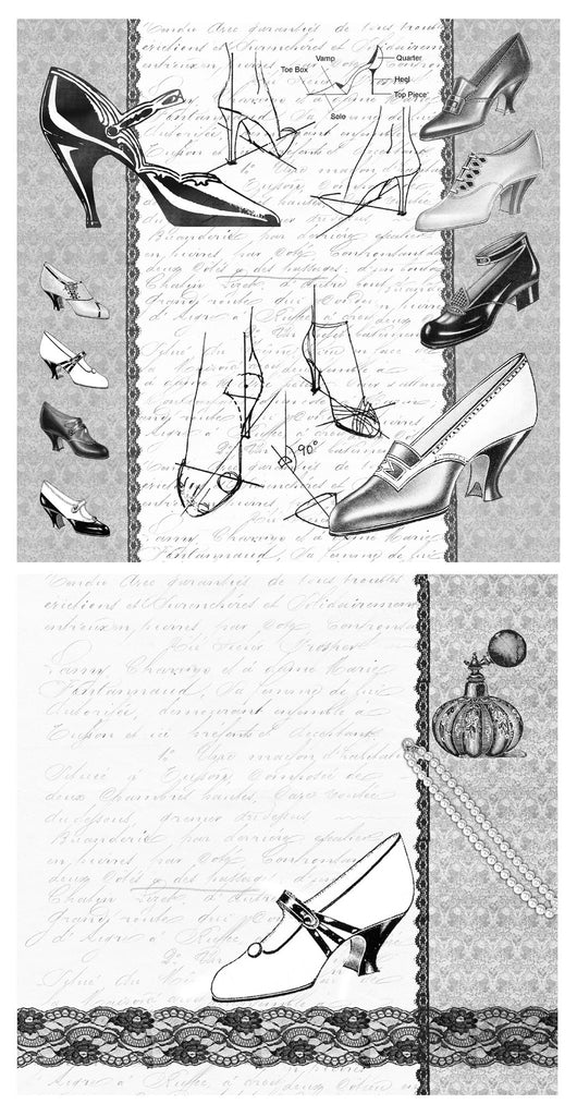 Mixed Media Origins - High Heels