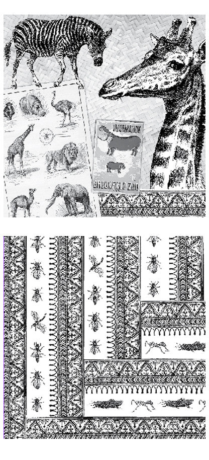 Mixed Media Origins - On Safari