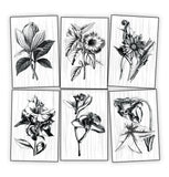 Mixed Media Origins Mini Art - Garden Flowers