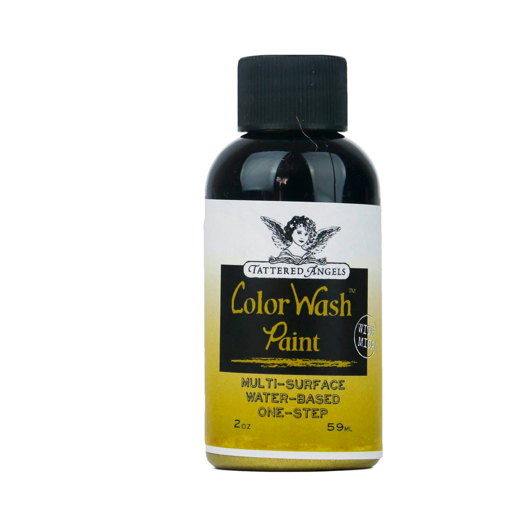 Color Wash Paint Faux Finish  - Brass SOLD OUT