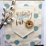 Canvas Banner - Shield (available in 4 sizes)