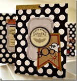 Black and White Dot Reverse Paper