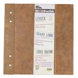 Architextures™ Vintage Ledger 12"X12"