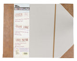Architextures™ Vintage Canvas Ledger - 12"X16"
