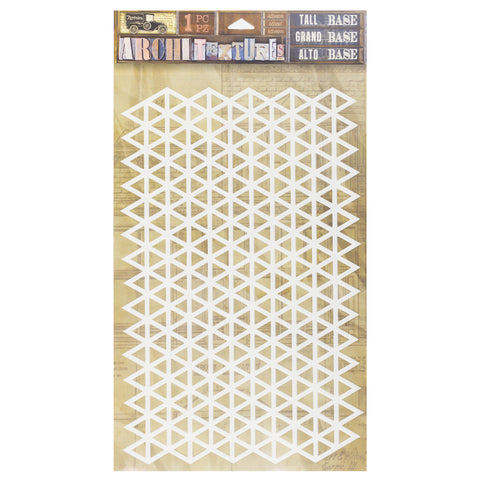 Architextures™ Tall Base - Triangle Grid