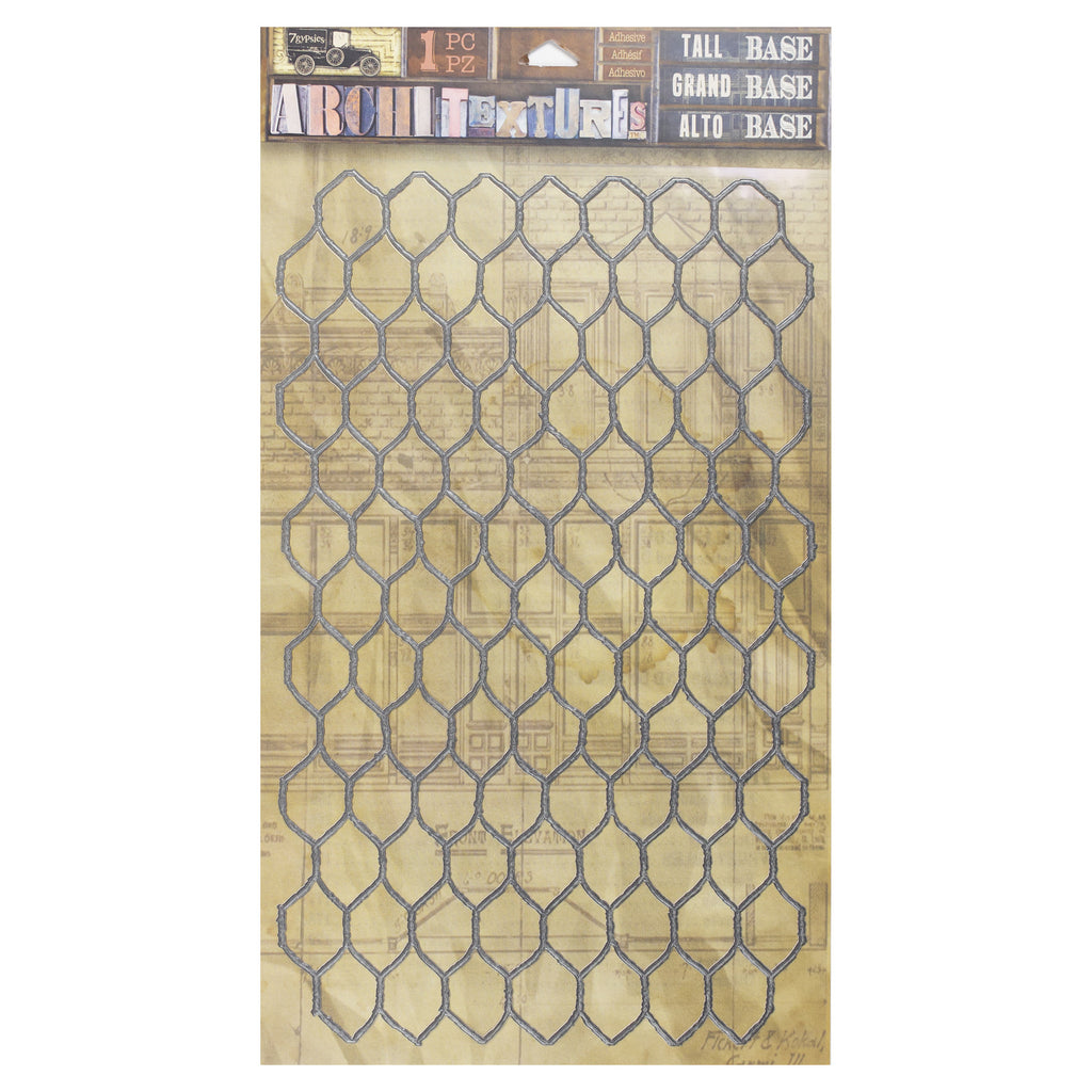 Architextures™ Tall Base - Chicken Wire