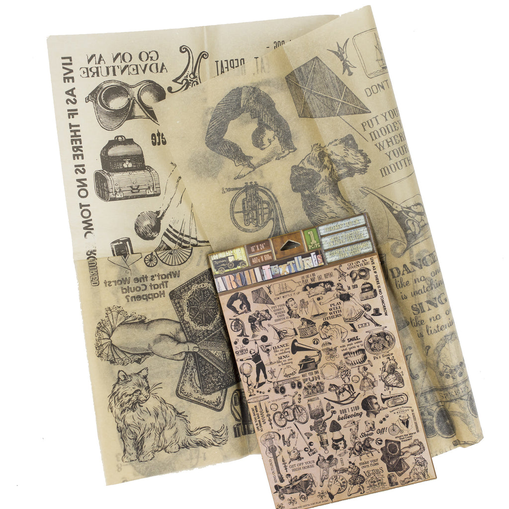 Architextures™ Parchment Rub-On - Live