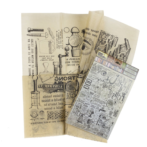 Architextures™ Parchment Rub-On - Build