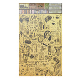 Architextures™ Parchment Rub-On - Pose