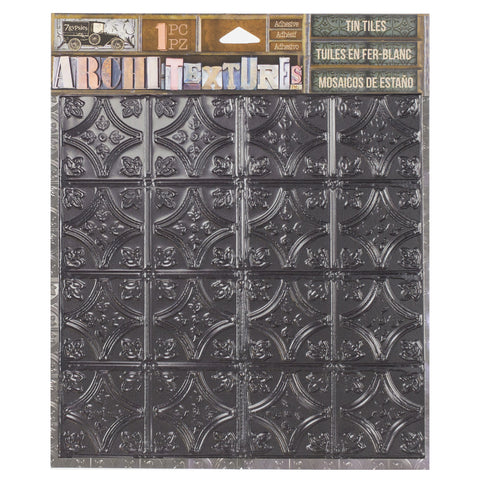 Architextures™ Tin Tile - Onyx