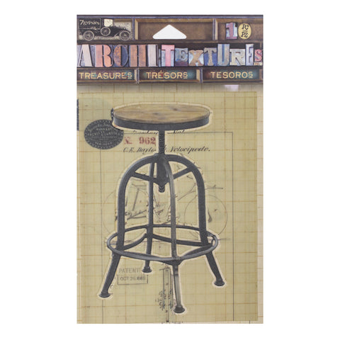 Architextures™ Treasures - Drafting Stool