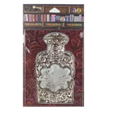 Architextures™ Treasures - Silver and Glass Bottle
