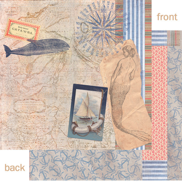 Architextures™ 12x12 Paper - Whale of a Tale
