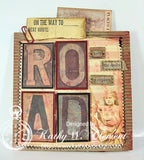 7gypsies American Vintage: 12x12 State Plates Paper
