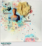 Burlap Flower - Wheat