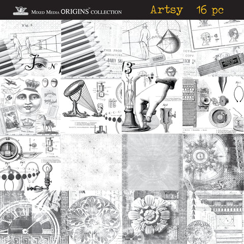 Mixed Media Mini Origins Art Collection - Artsy