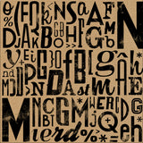 Screen Printed Cardboard