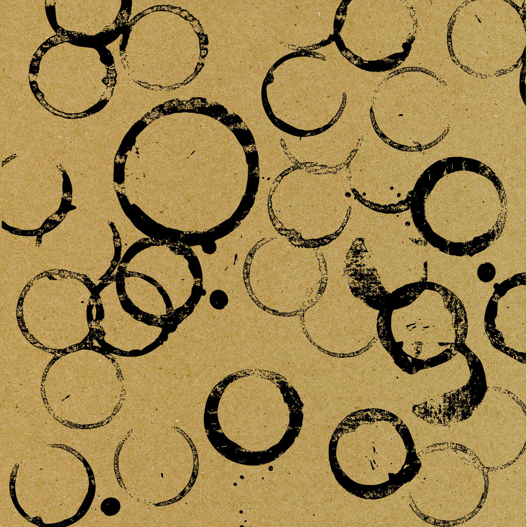 Printed Cardboard - Water Circles