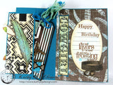 Boots and Saddle: Chocolate and Ivory Feathers Rev Paper