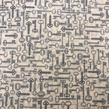 Tissuestock 12x12 - Keys on Kraft