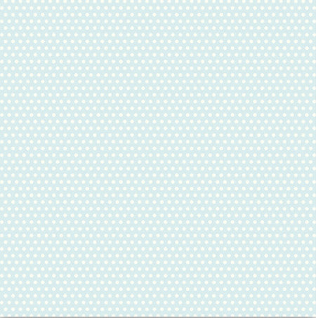 Blue and Ivory Mini Dot Rev Paper