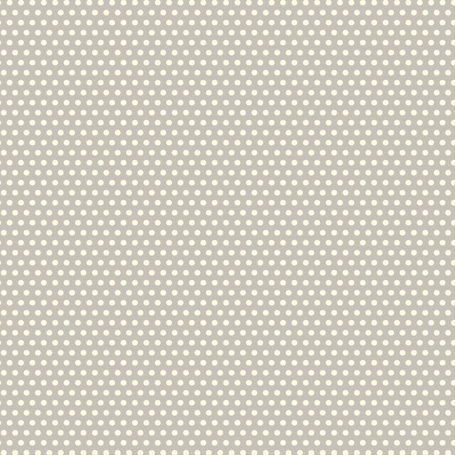 Grey and Ivory Mini Dot Rev Paper