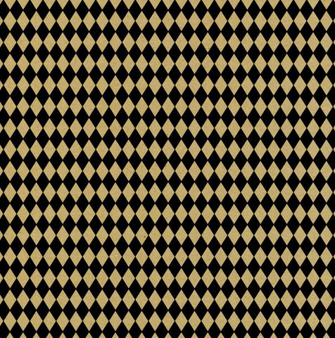 Black and Kraft Diamond Paper