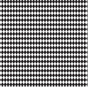 Black and White Diamond Paper