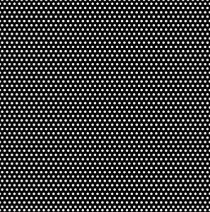 Black and White Mini Dot Reverse Paper