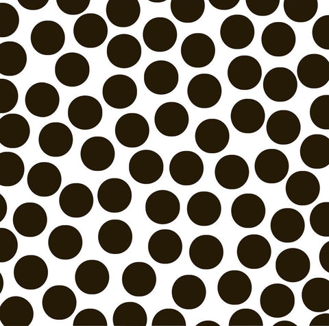 Black and White Big Dot Paper