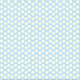 Blue and Ivory Dot Reverse Paper