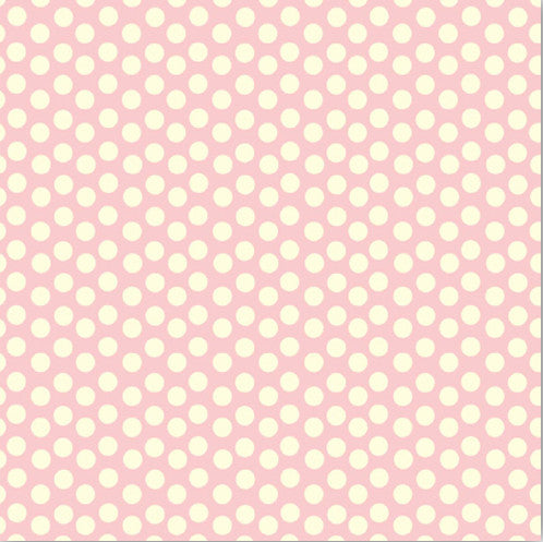 Pink and Ivory Dot Rev Paper